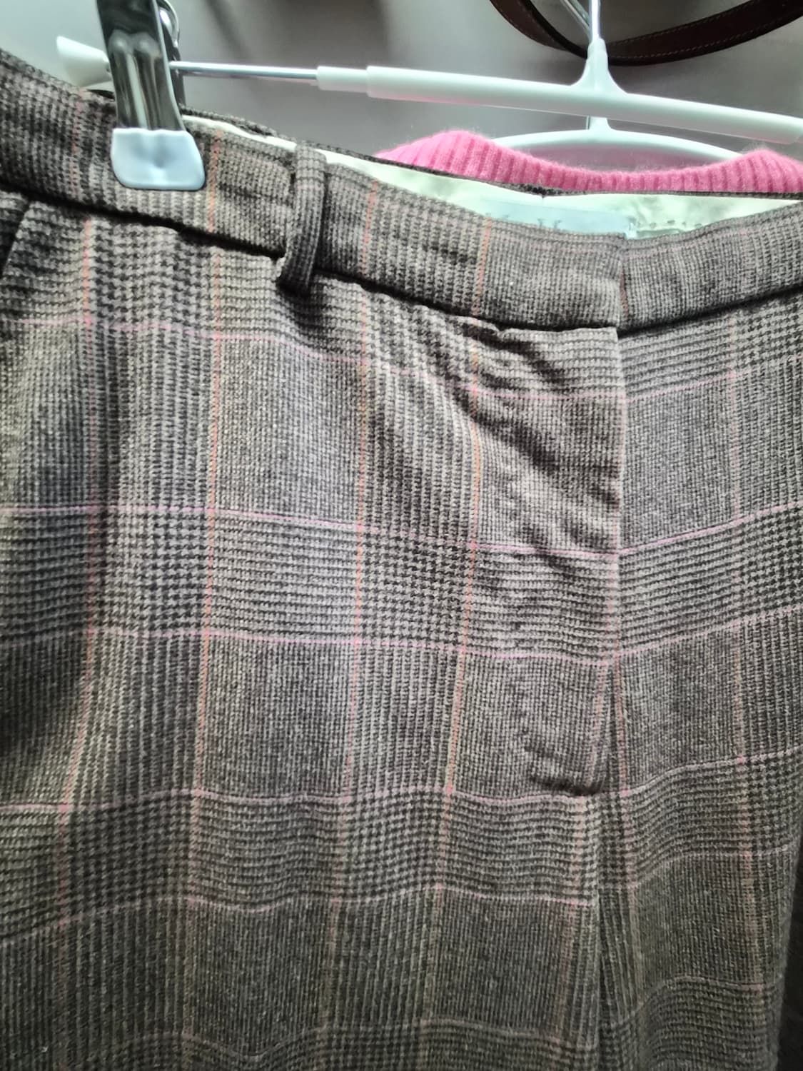 수입 캐시미어100% 니트. 막스마라 체크팬츠 상품이미지7