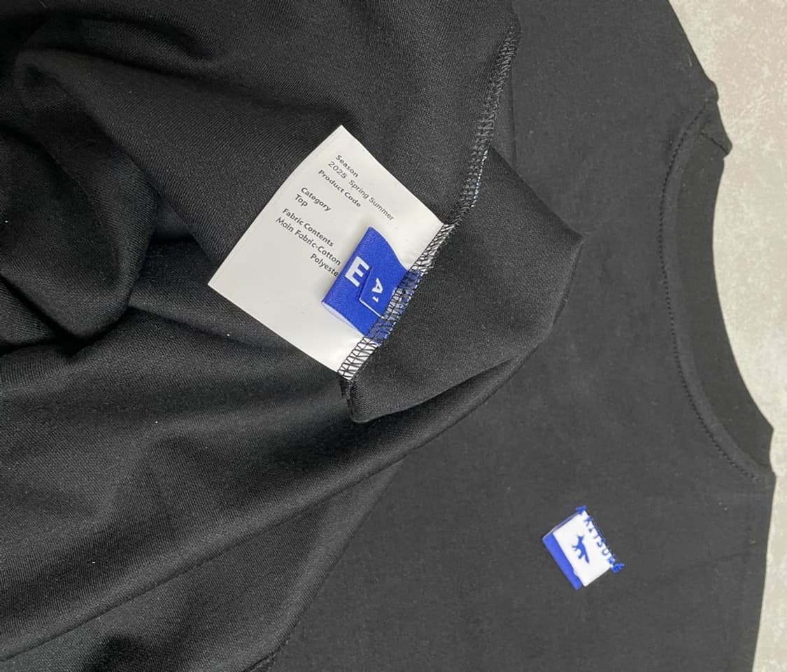 아더에러X메종키츠네 테트리스 폭스 블랙 상품이미지8