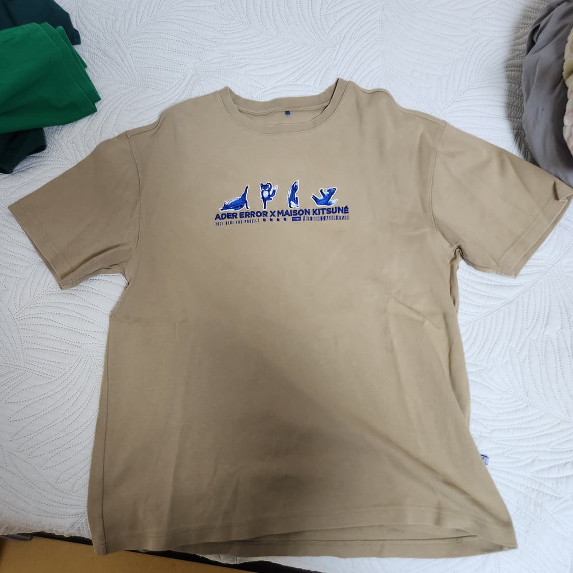 아더에러 메종키츠네 반팔 티셔츠 A2 상품이미지2