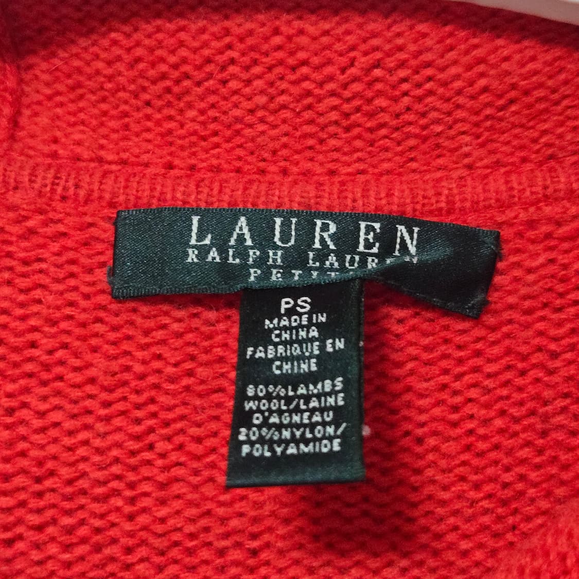 로렌랄프로렌 울 더플 후드니트 가디건 / 여성 가디건/ 여자 가디건  상품이미지2