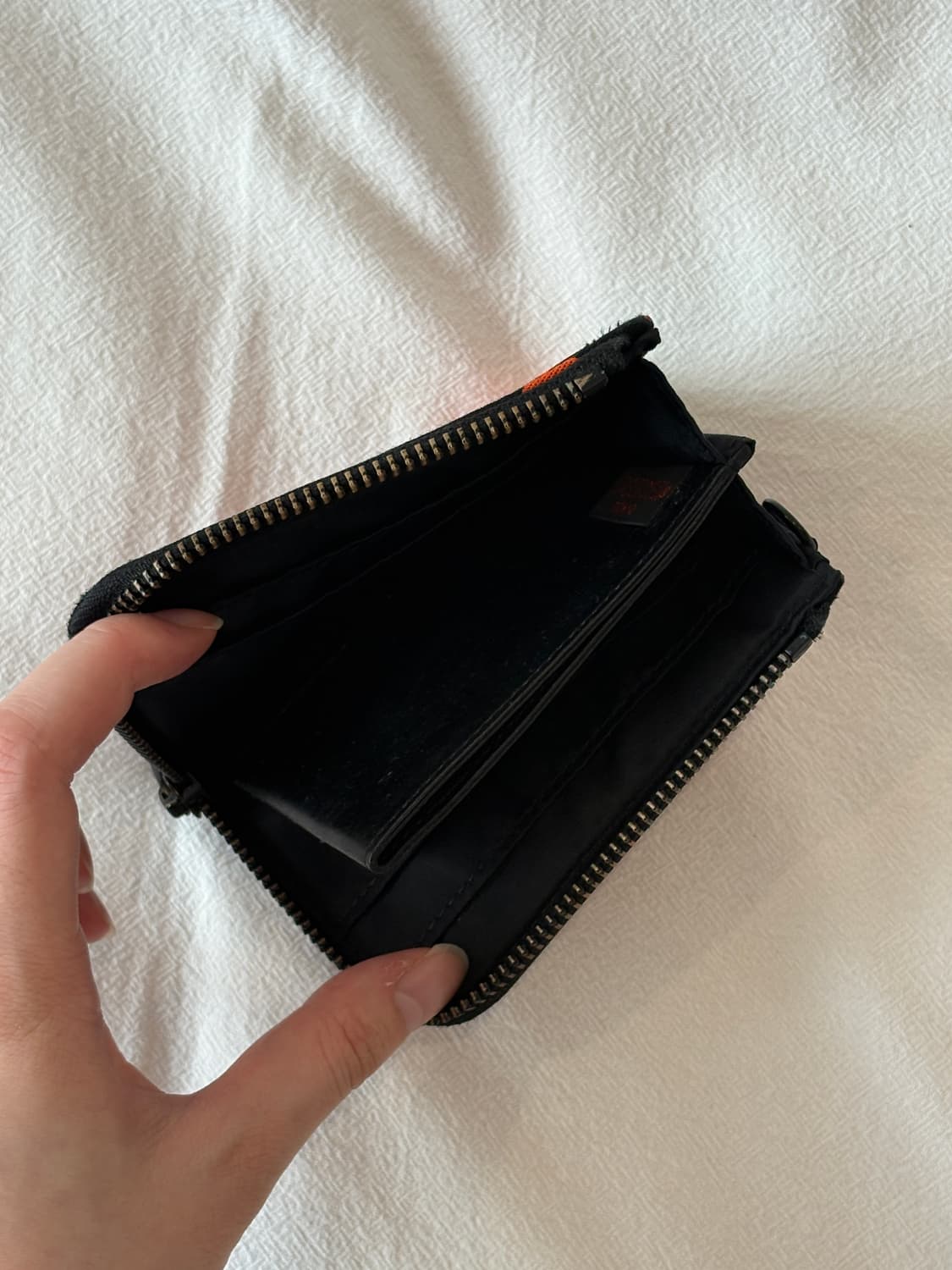 요시다 포터 다이아몬드 체크 패턴 카드 지갑 상품이미지6