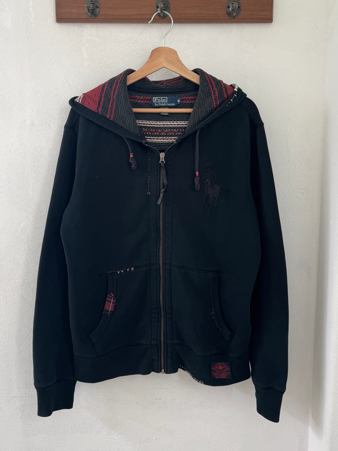 폴로 빅포니 스티치 후드집업 상품이미지2