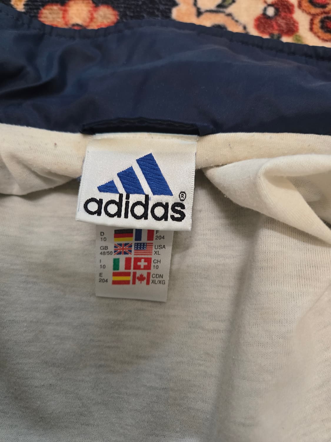 XL 아디다스 올드스쿨 배색 윈드브레이커 자켓(실측2XL) 상품이미지8