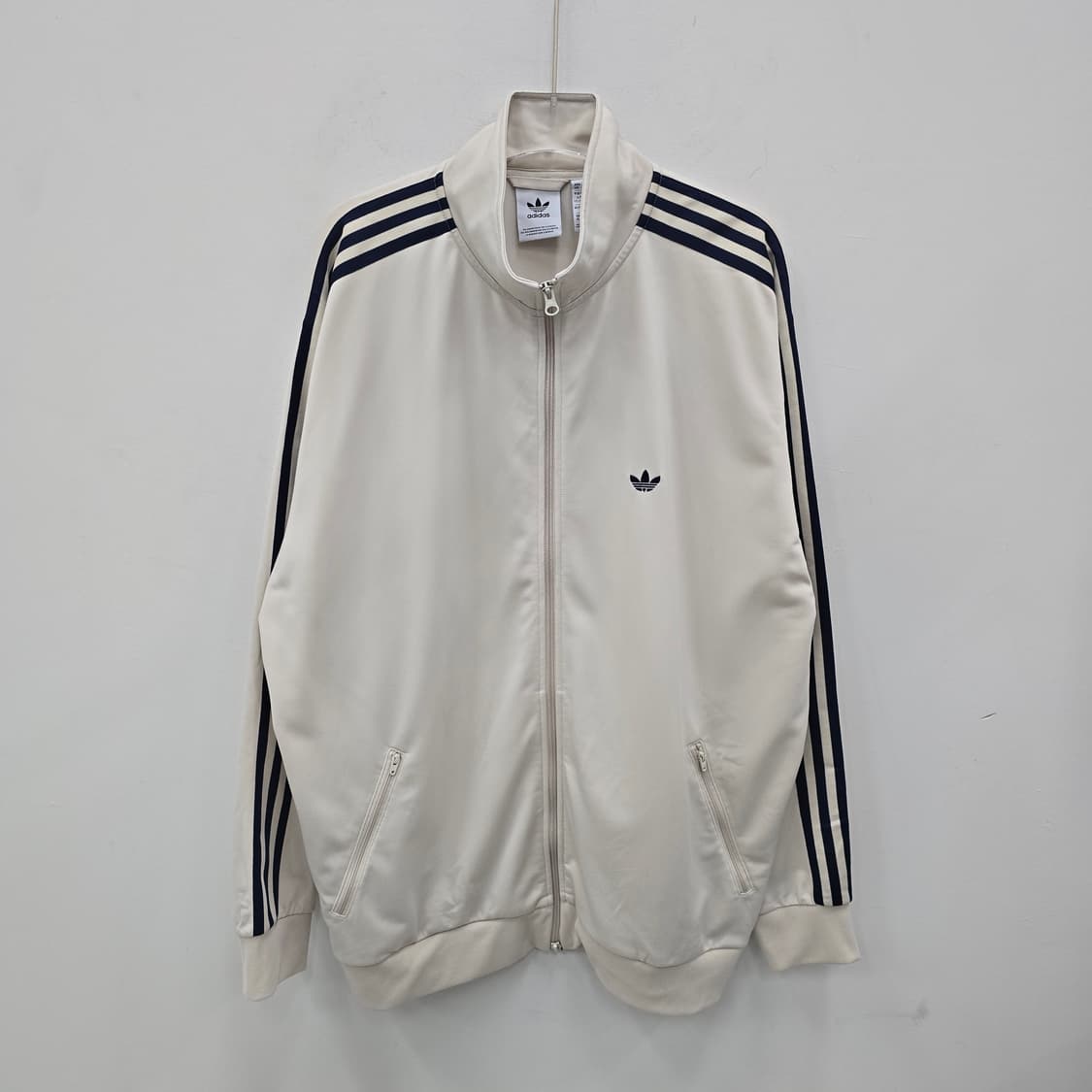 아디다스 삼선 아이보리 트랙탑 져지 상품이미지1