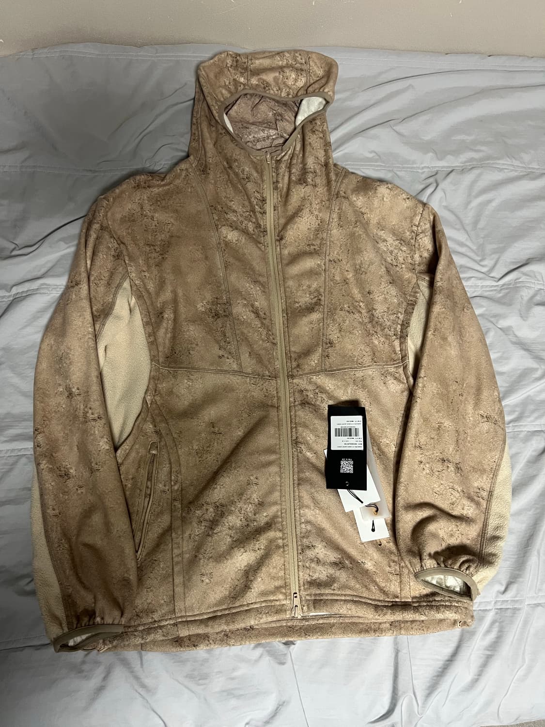 (M)엑슬림 ep4 01 후리스 자켓 fleece jacket ivory 상품이미지1