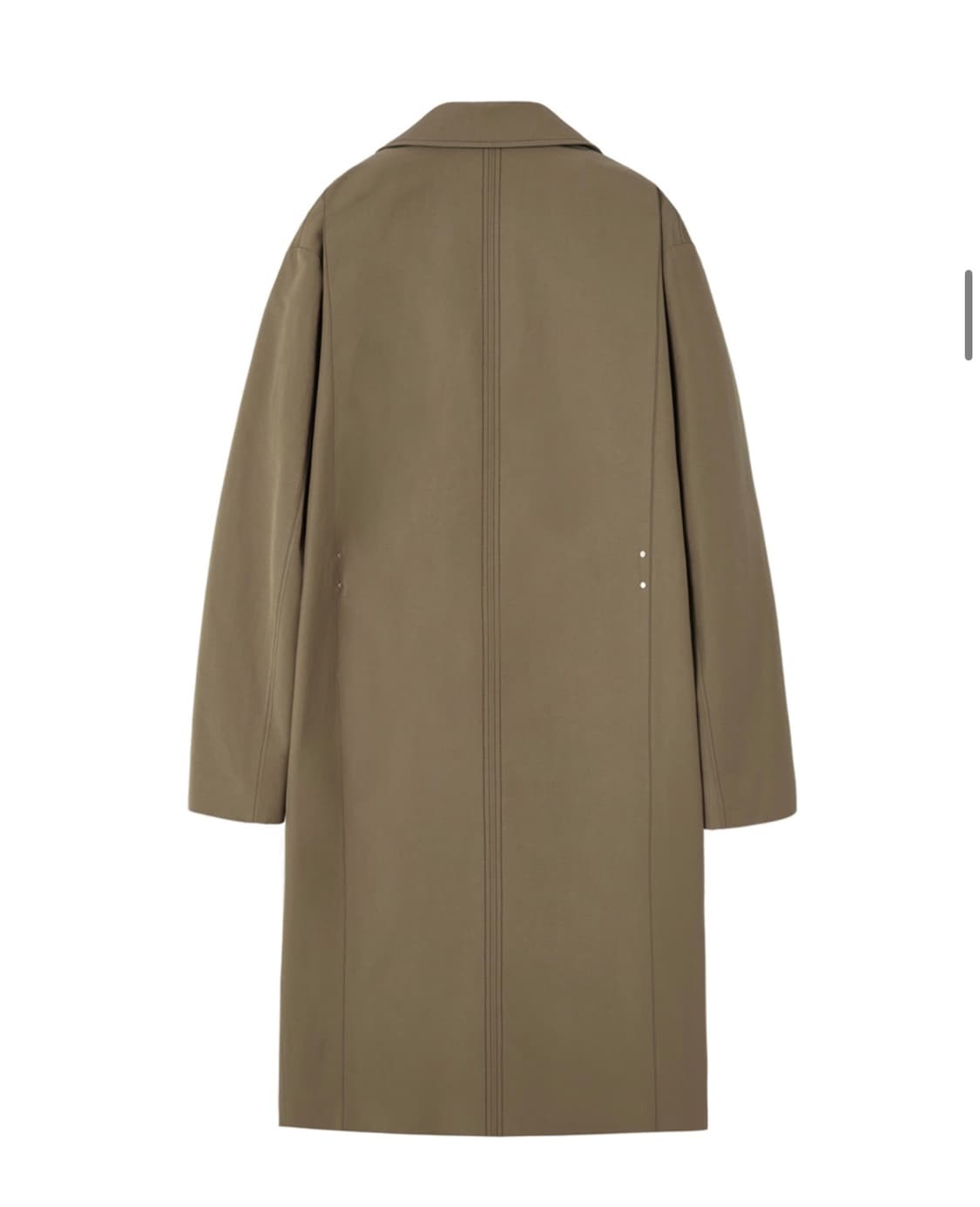 인사일런스 코튼 더블 코트 SAND BROWN 상품이미지3