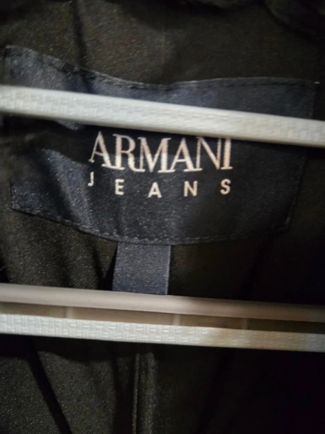 Armani jeans black fur jacket 상품이미지4