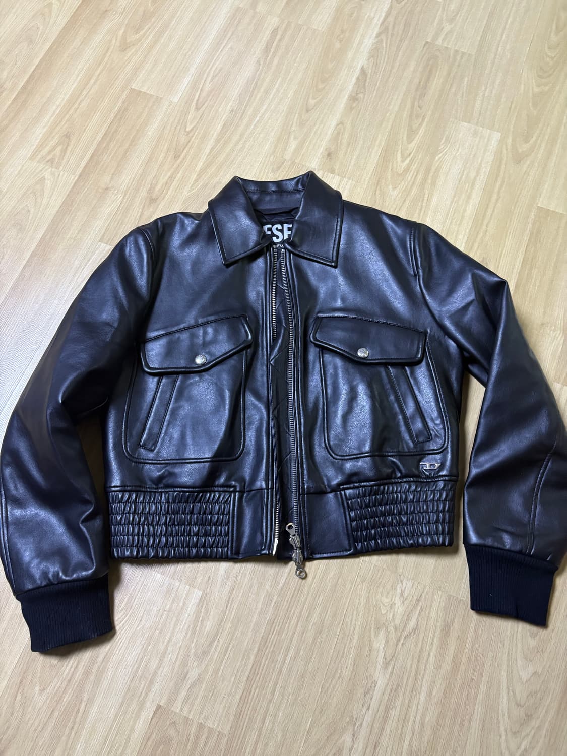 디젤 가죽 블루종 자켓(택없는 새상품) 상품이미지1