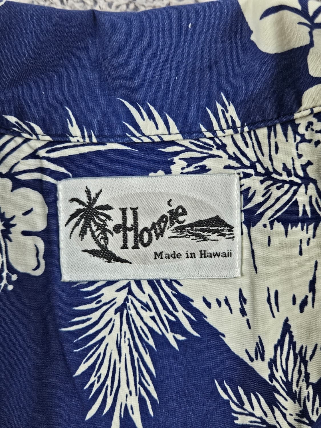 USA HOWIE 하와이안 반팔 셔츠 크롭커스텀 ( L추정 )/12600 상품이미지9