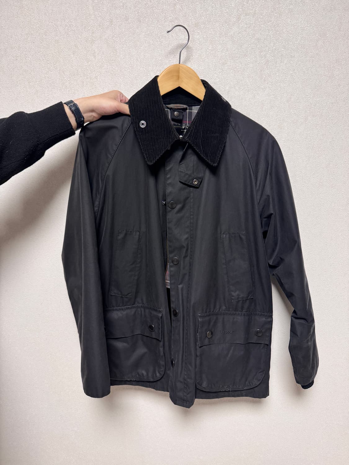 바버 비데일 38 블랙 상품이미지3