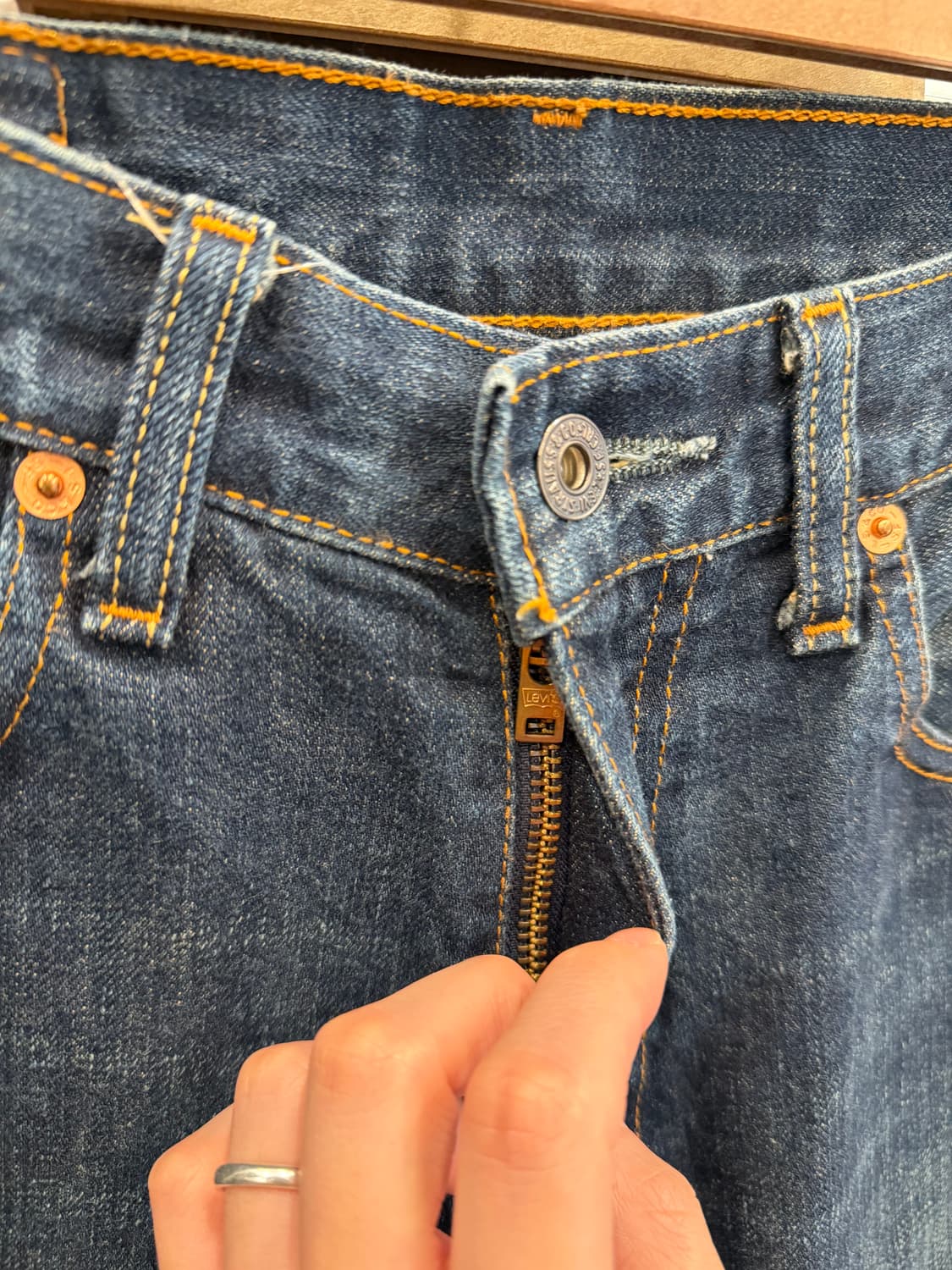 00s Levis 리바이스 502 데님 팬츠 (28-29inch) 상품이미지3