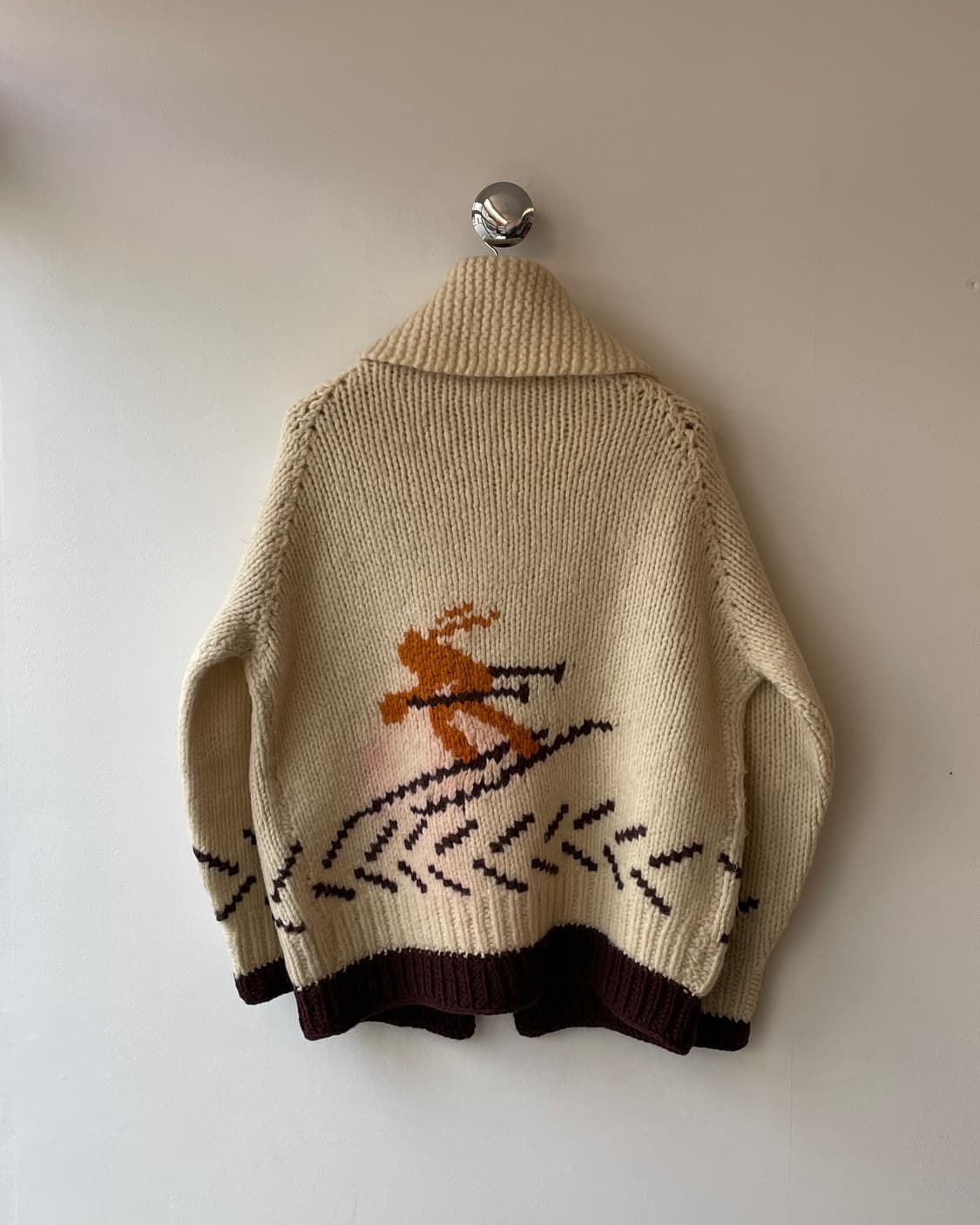 60‘s “Ski” Canadian cowichan 스키 코위찬 상품이미지6