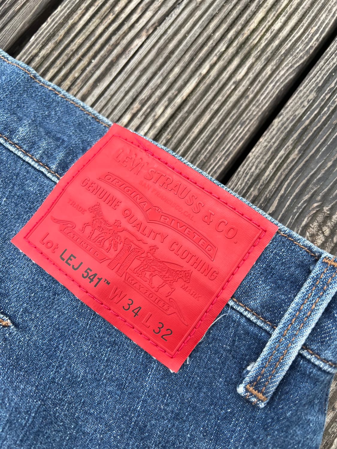 리바이스 541 엔지니어드진 W34 상품이미지3
