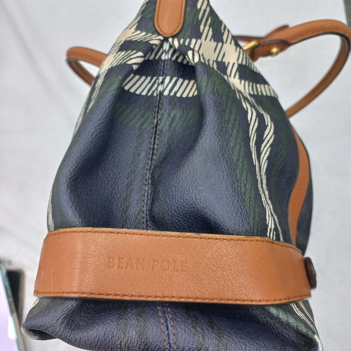 빈폴 체크무늬 토트백 크로스백 상품이미지4