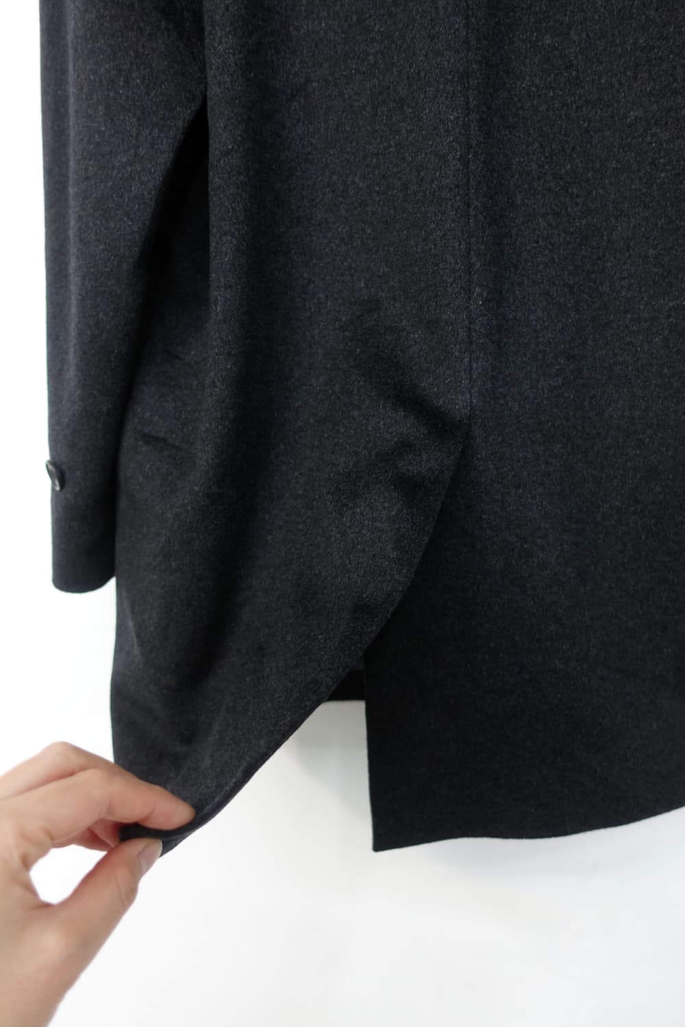 퓨어 캐시미어 코트 상품이미지8