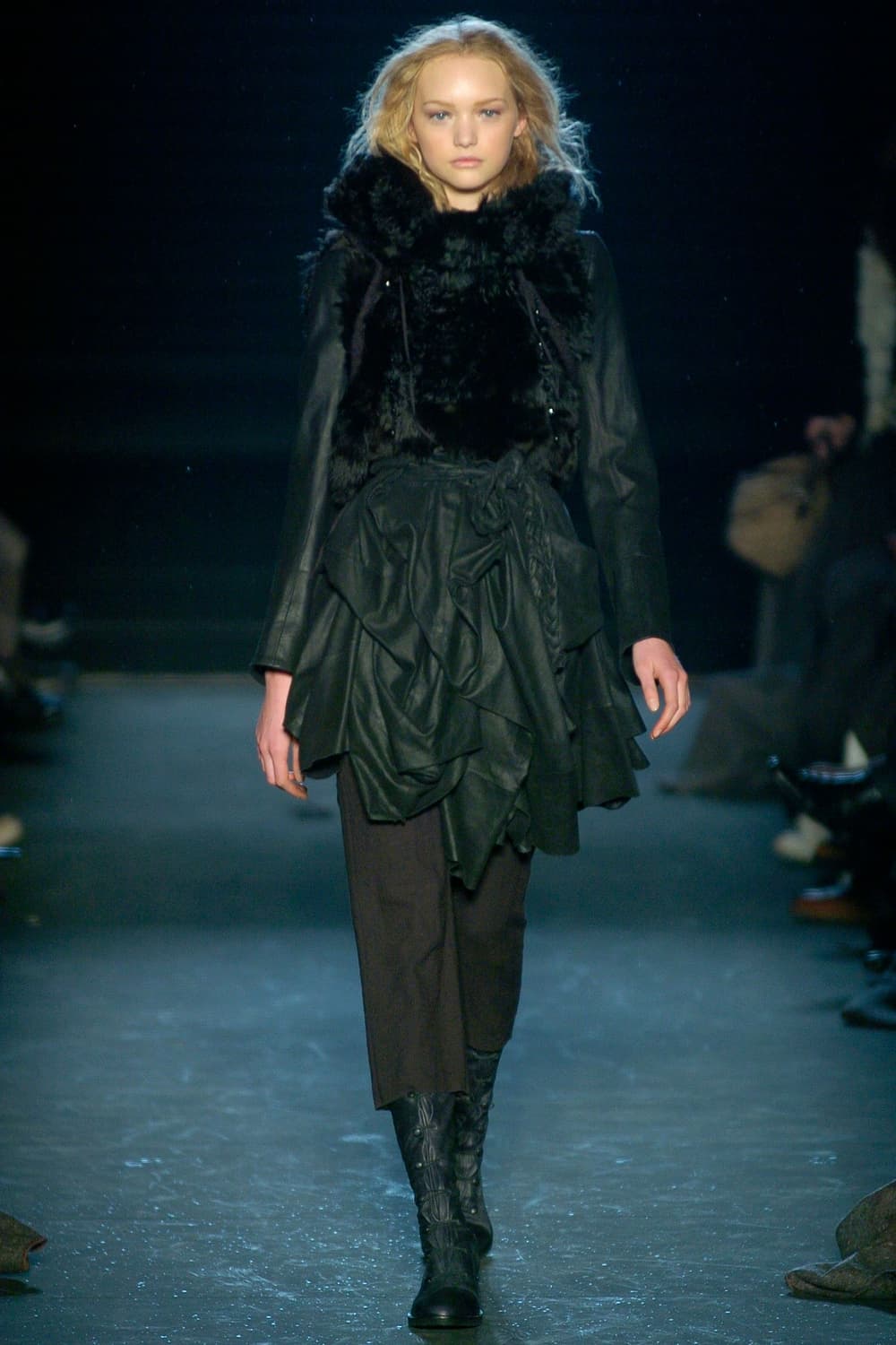 Ann Demeulemeester 05FW Fur Vest 상품이미지1