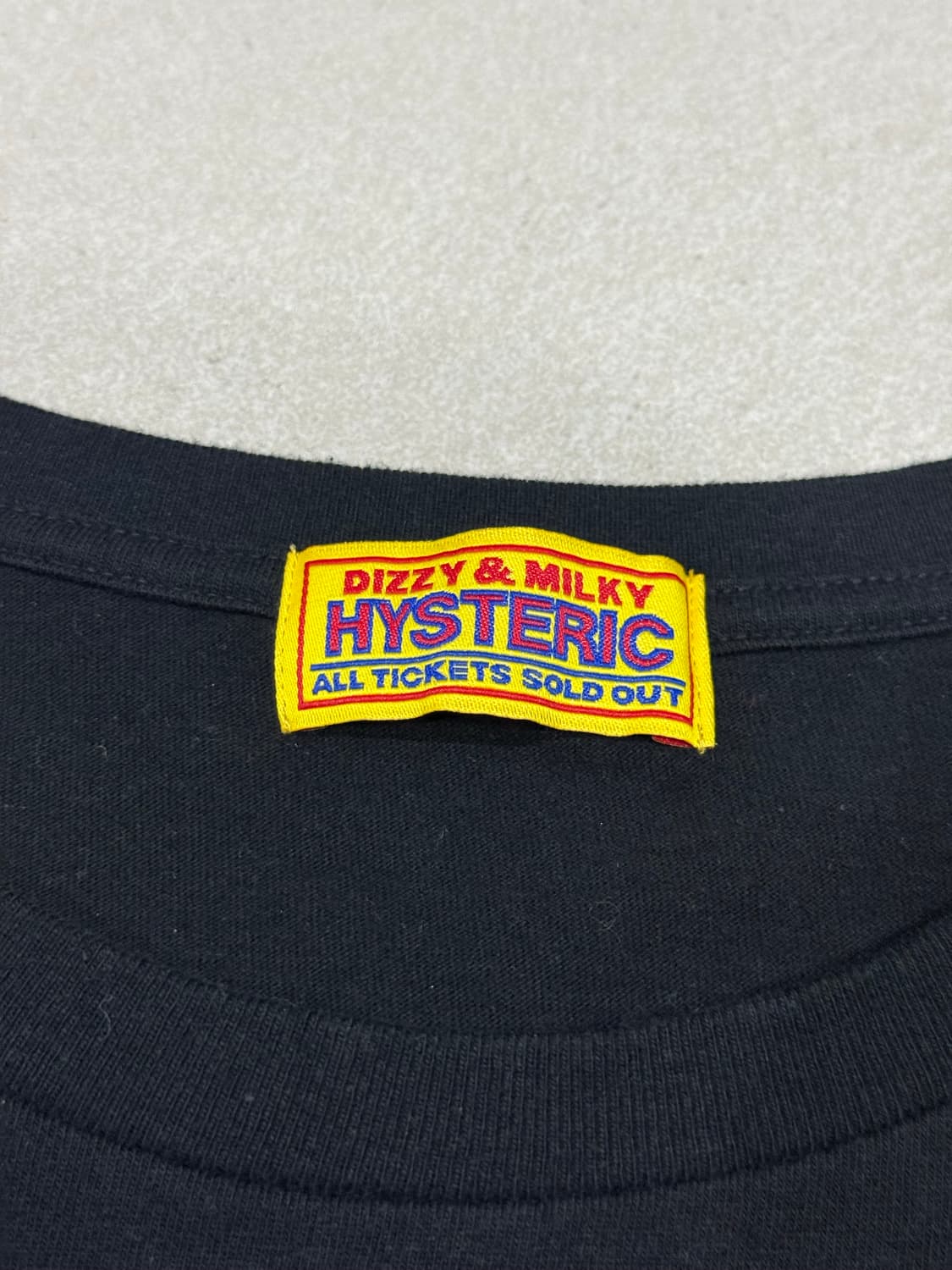 히스테릭 글래머 사이드 지퍼 디테일 히스걸 롱슬리브 티셔츠 상품이미지4