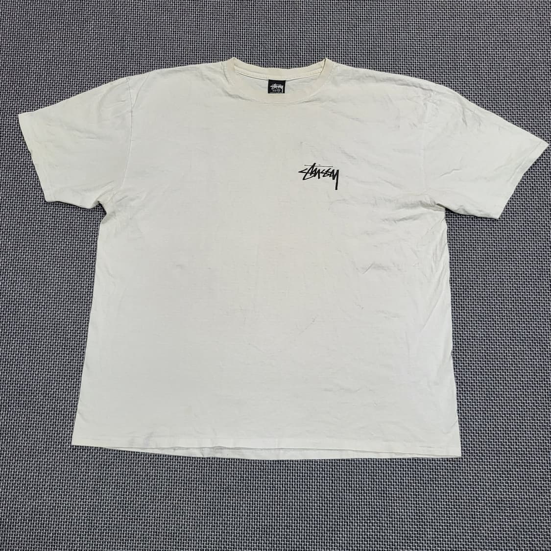 스투시 다이스 아웃 반팔 티셔츠 화이트 (2XL) 상품이미지2