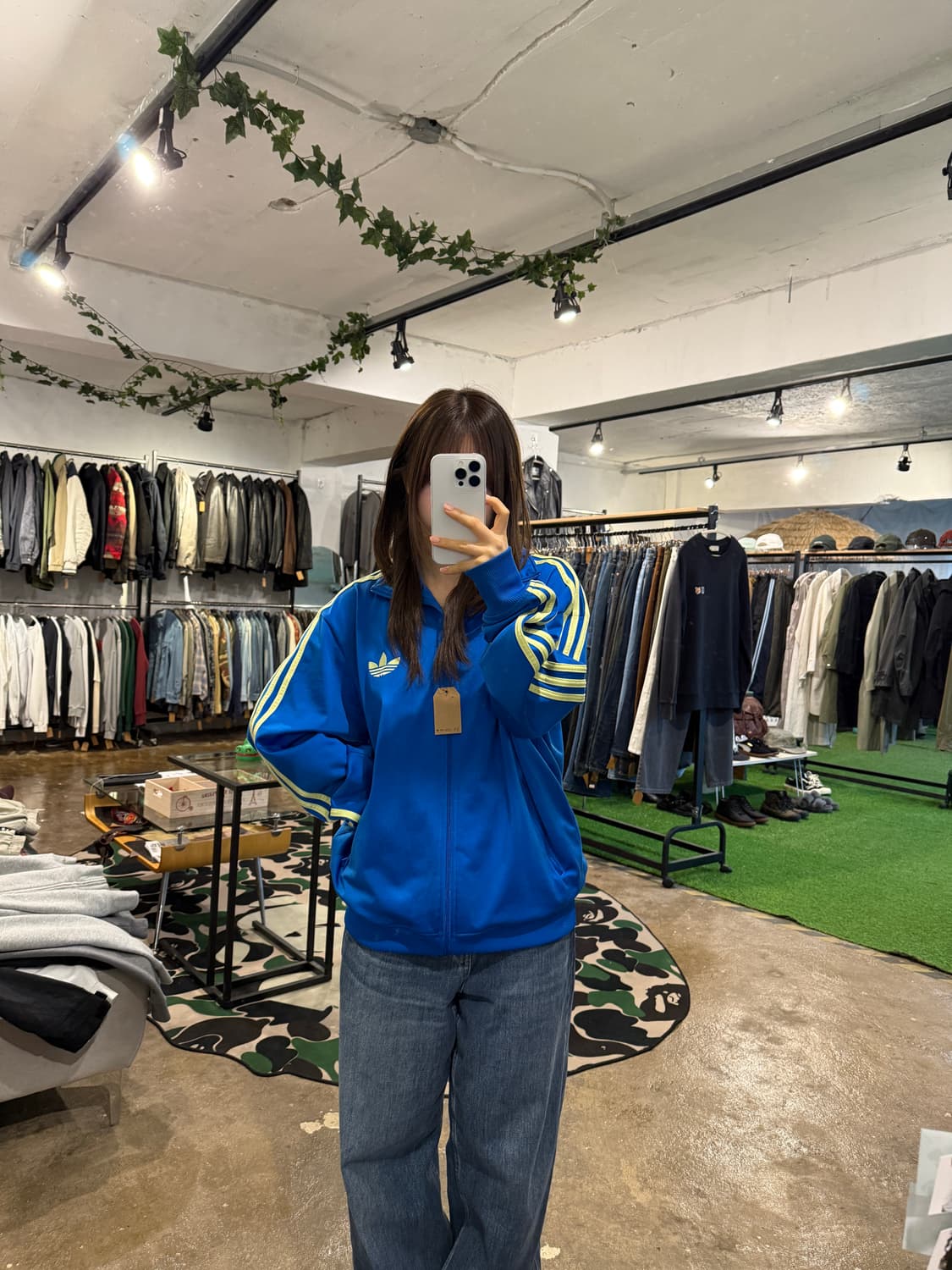 아디다스 트랙탑 블루레몬 상품이미지3