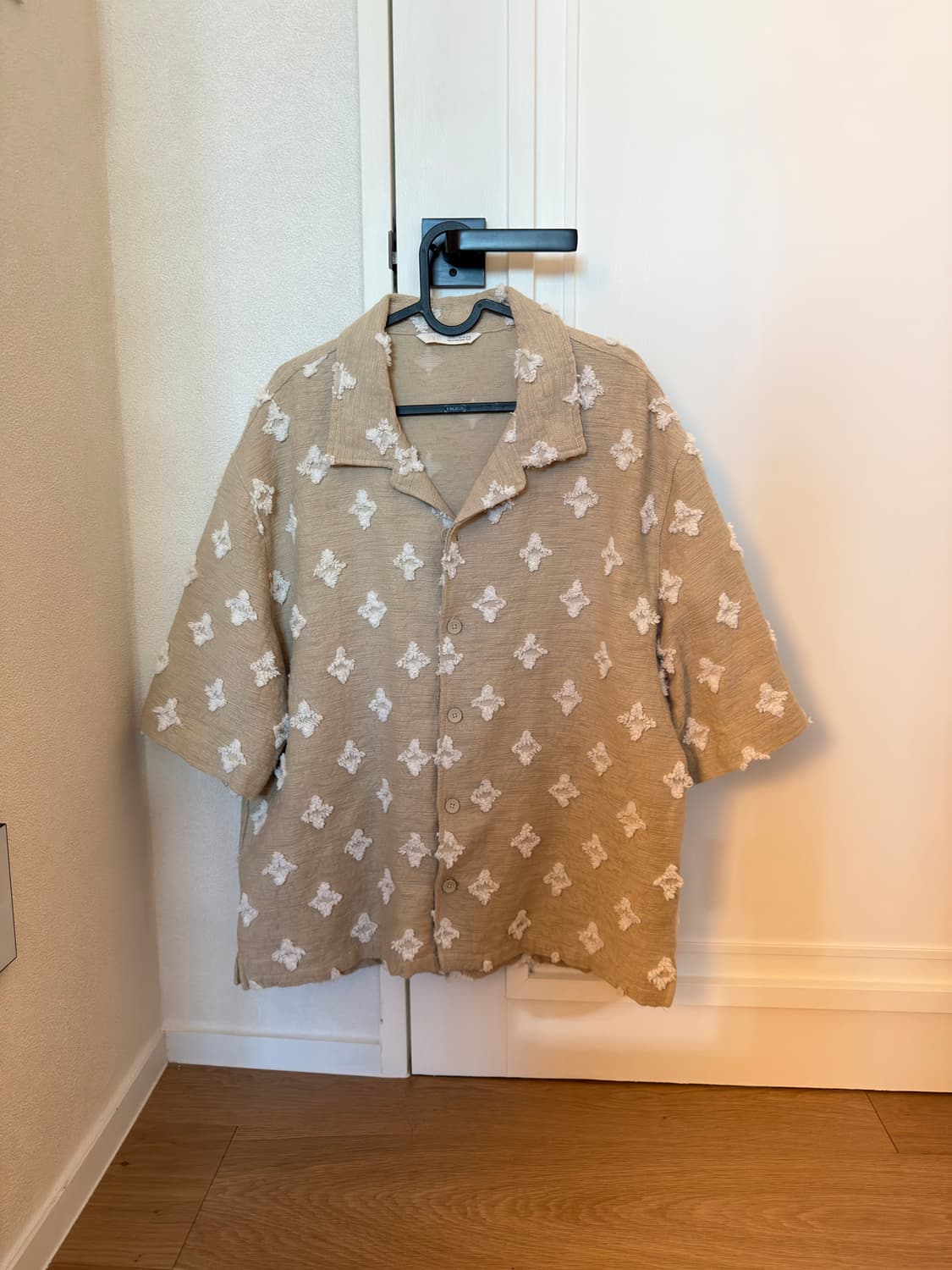 [L] 자라 Zara 텍스처 자카드 셔츠 상품이미지2