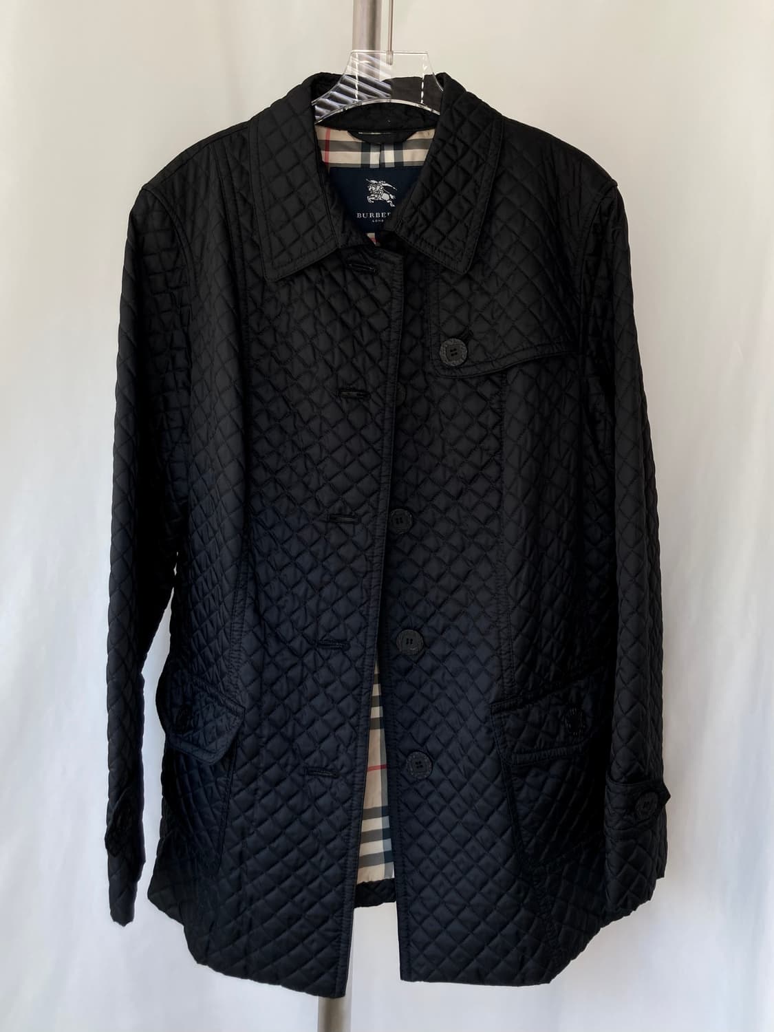 거의새것) 정품 버버리 다이아몬드 여성 퀼팅자켓77 상품이미지1