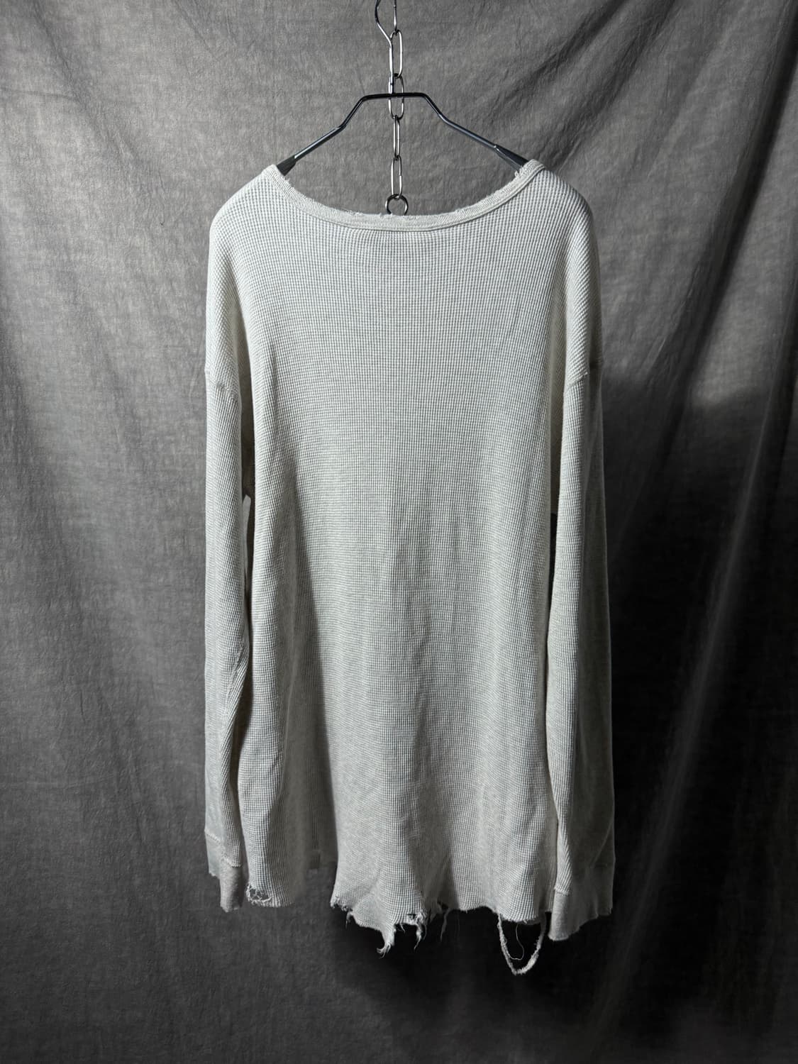 ANCELLM Distressed Waffle Knit 상품이미지7