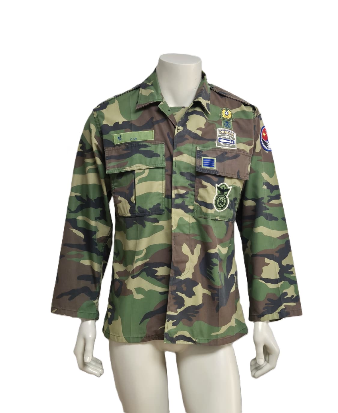 공군 구형 19전투비행단 병장 중기형 동계 전투복 상의 자켓 (L) 상품이미지1