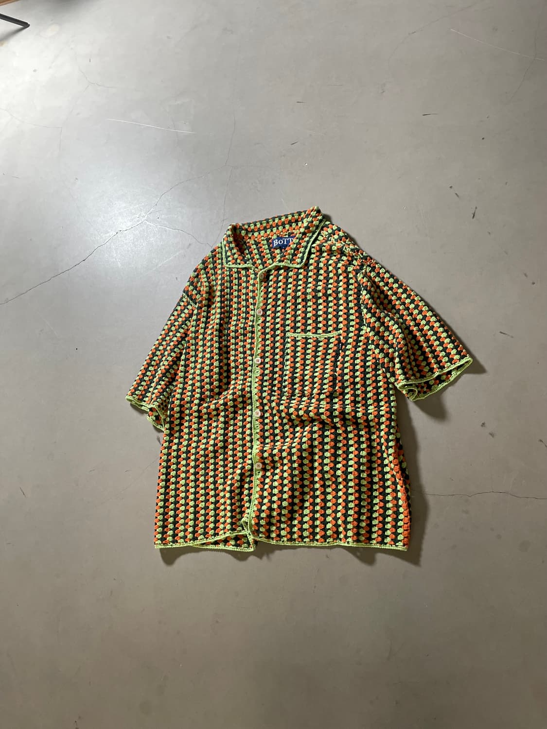  BoTT Crochet Knit Shirt 상품이미지3