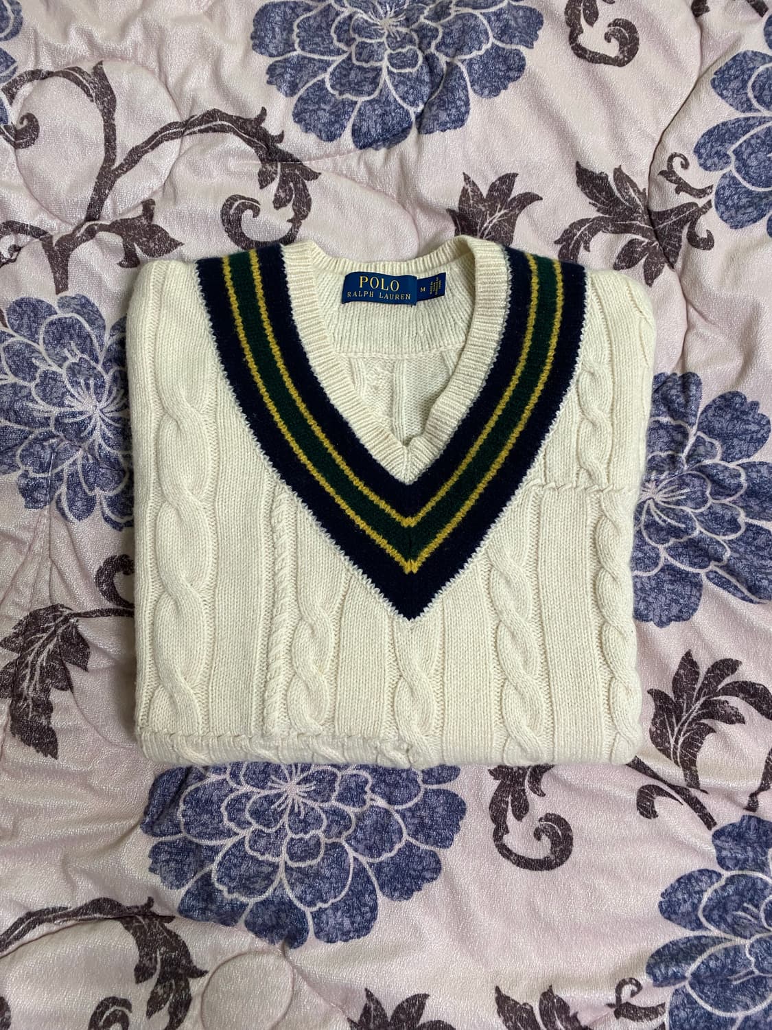 폴로 랄프로렌 크리켓 17fw 니트 M 사이즈 상품이미지2