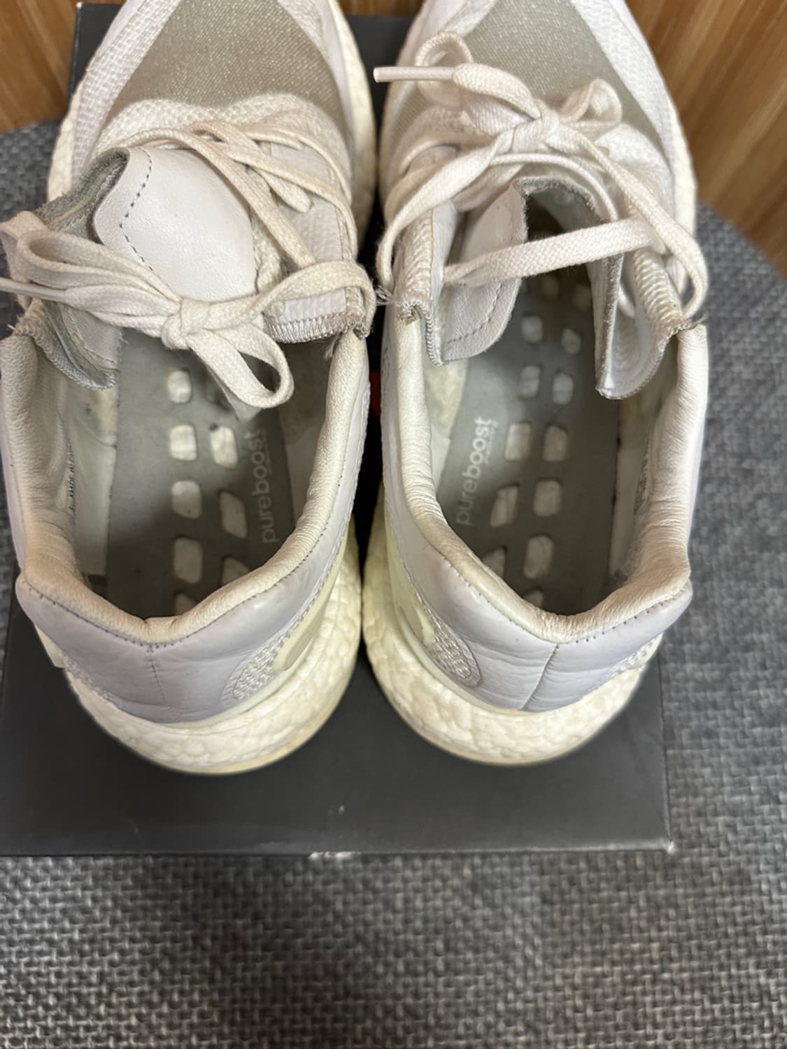 Y3 퓨어부스트 트리플 화이트 상품이미지3