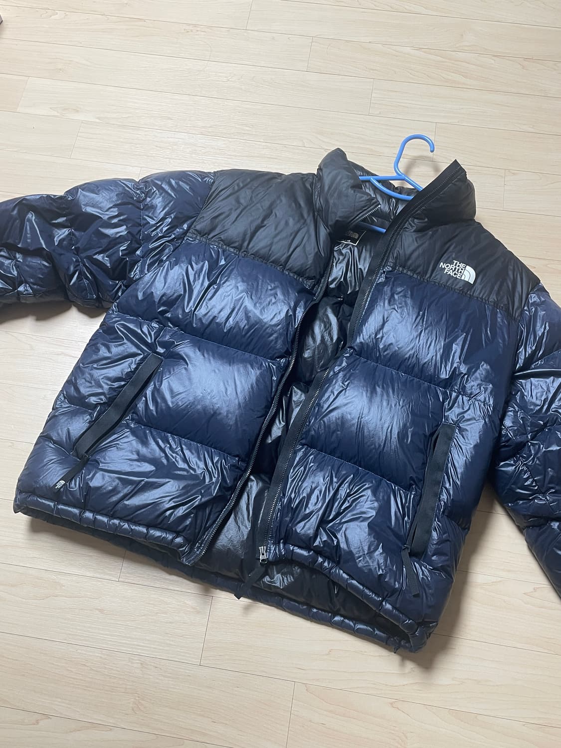 노스페이스 1996 눕시 에어 다운 자켓 네이비 - 24FW 상품이미지1