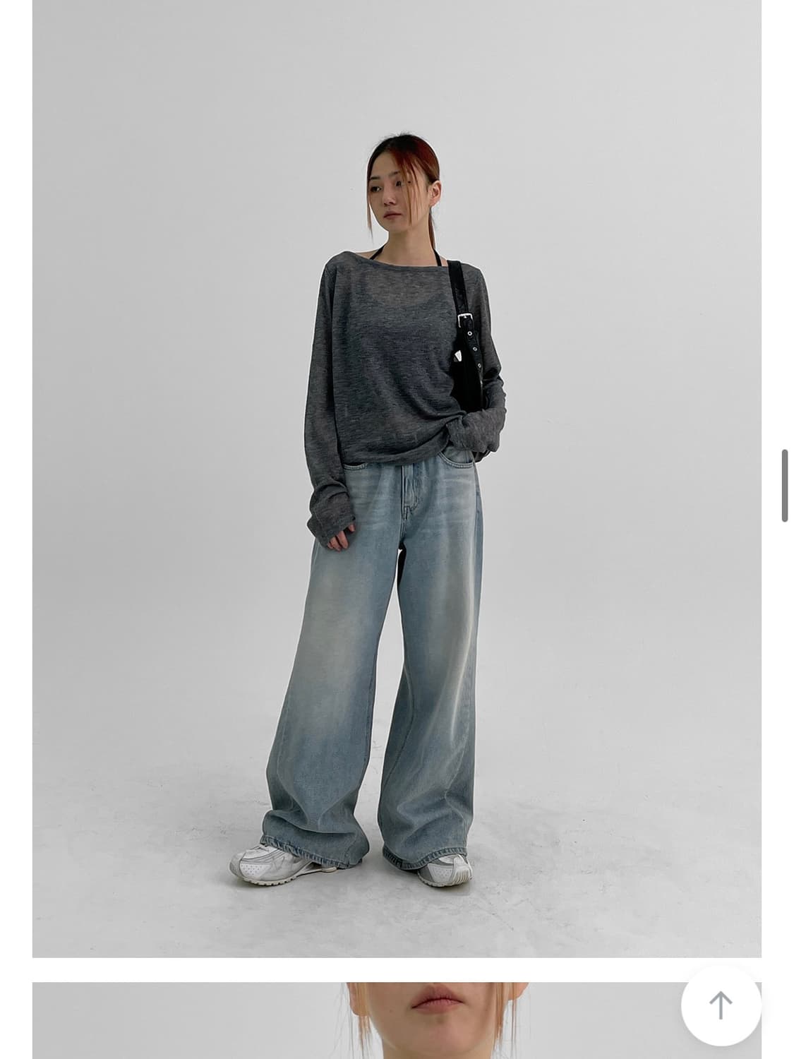 블랙업 테리온 루즈핏 긴팔티 상품이미지5