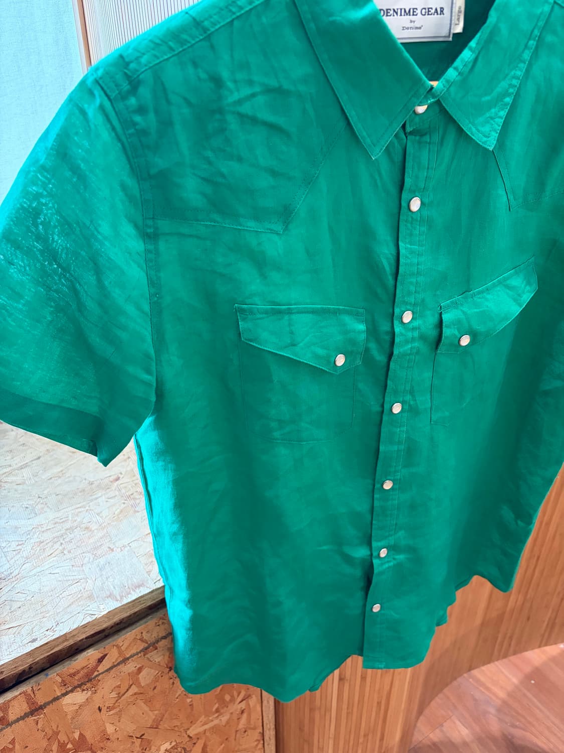 Denime Linen Western Shirt 상품이미지2