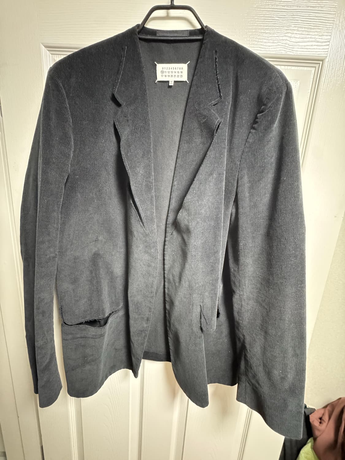 [54] 마르지엘라 컷아웃 카라리스 블레이저 상품이미지2