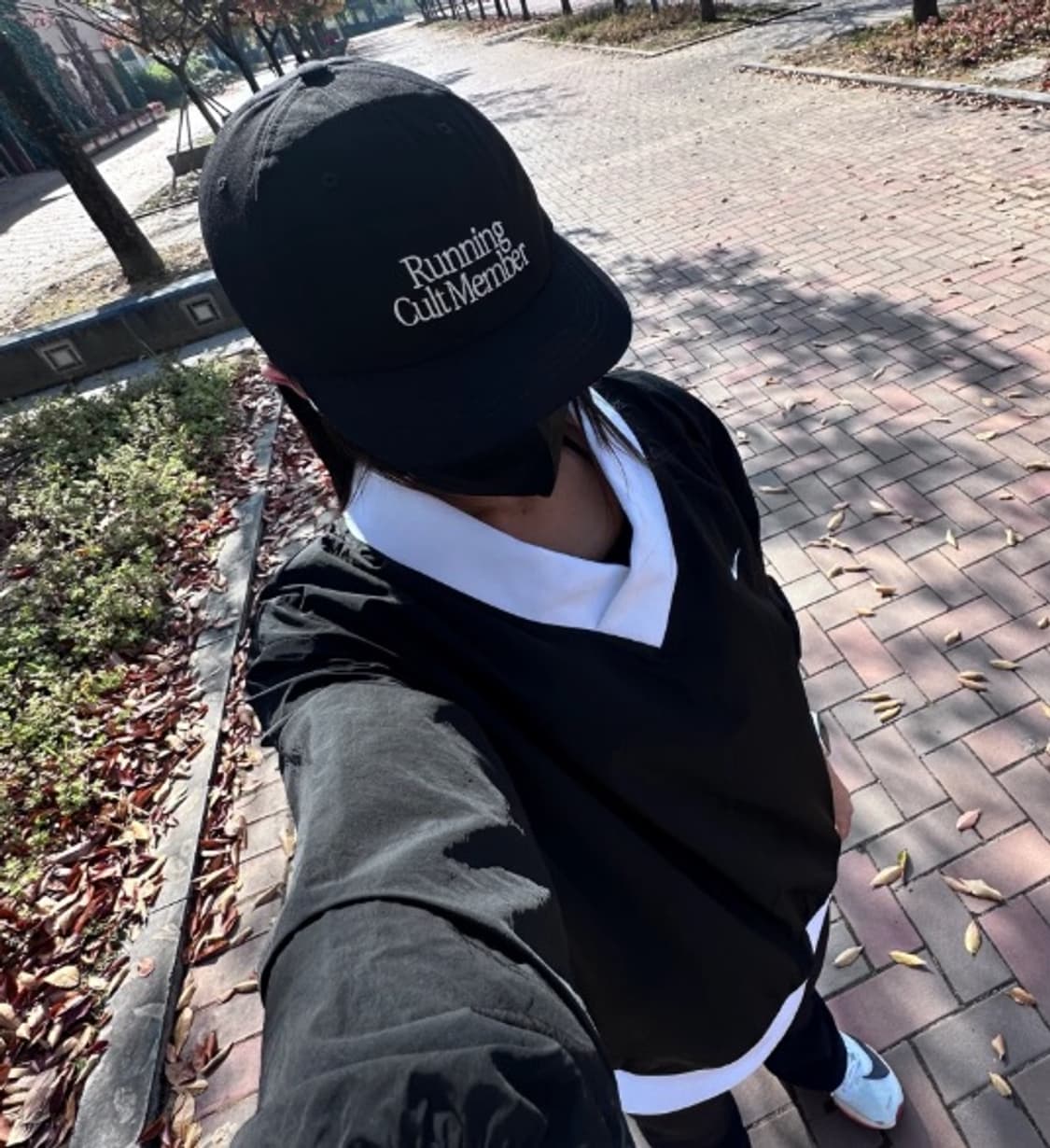 새티스파이 피스쉘 러닝 캡 블랙 민트급 처분!! 상품이미지6