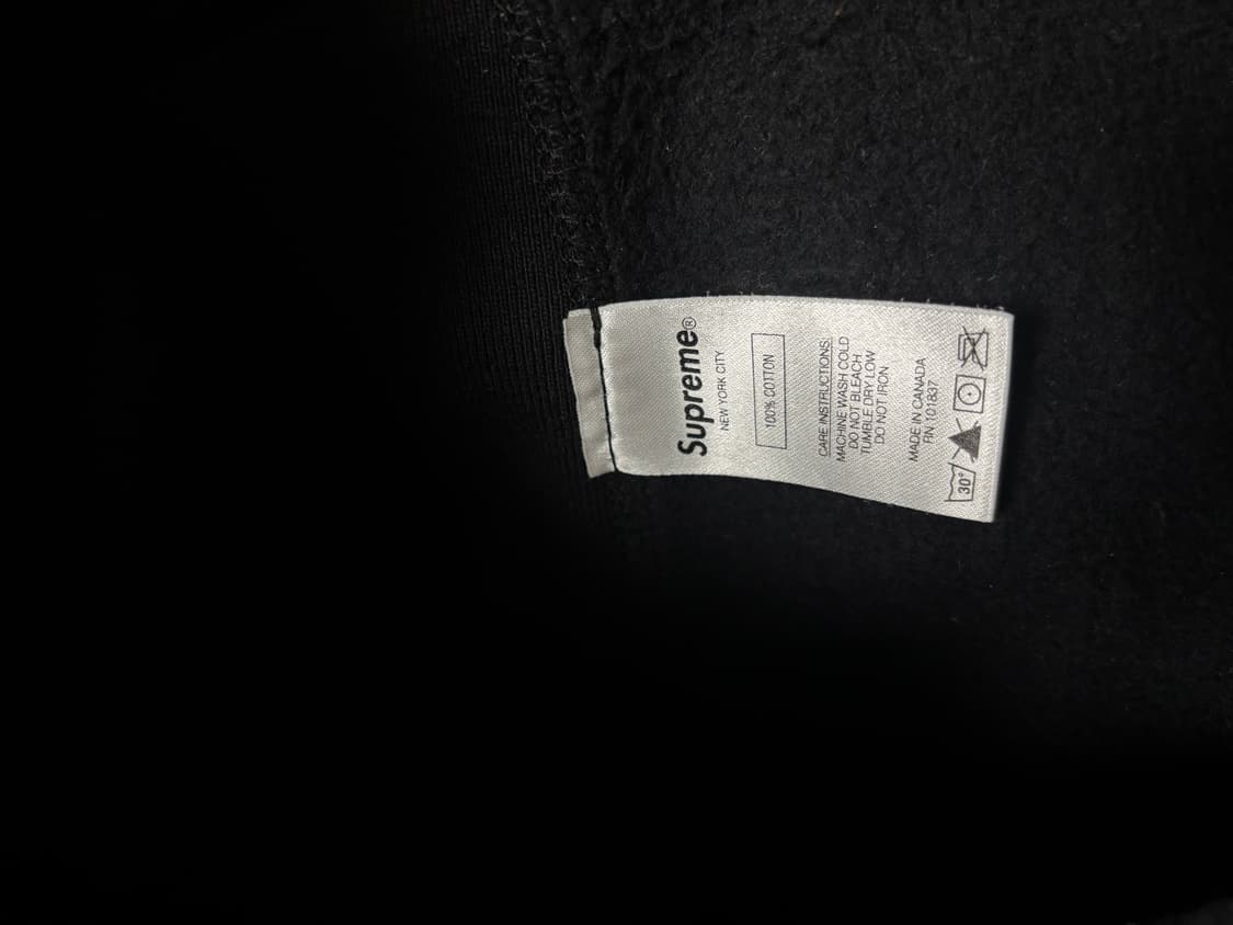 슈프림 크로스 박스로고 후드 M 상품이미지3