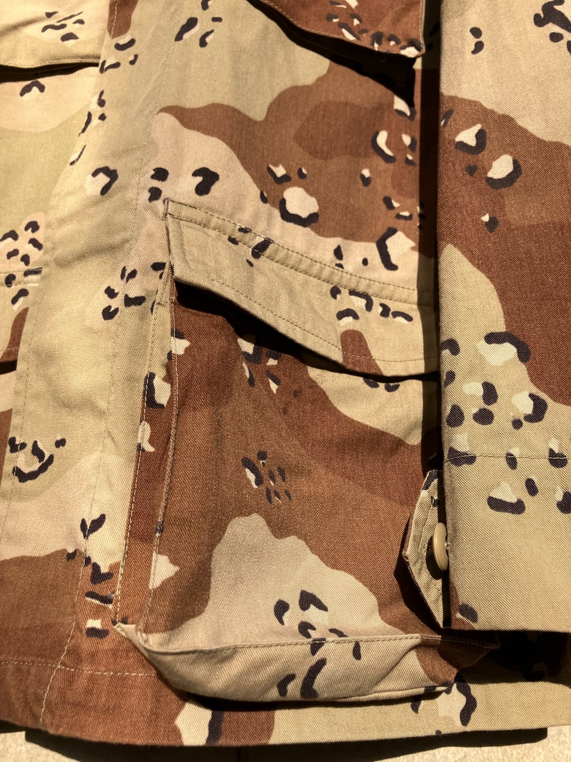 초코칩 데저트카모 bdu 자켓 S/R 100-105 상품이미지2