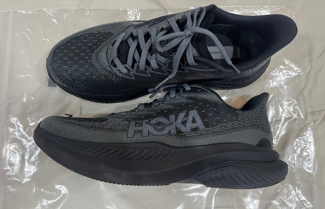 호카 마하 6 블랙 런닝화 280mm 상품이미지2