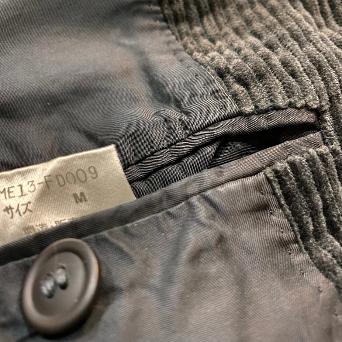 (M) ISSEY MIYAKE 코듀로이 셋업 상품이미지5