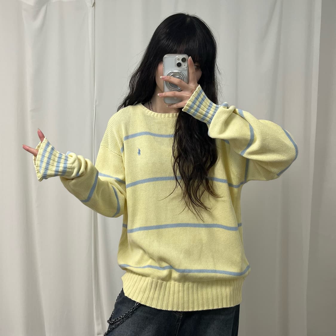 Polo striped knit 상품이미지2