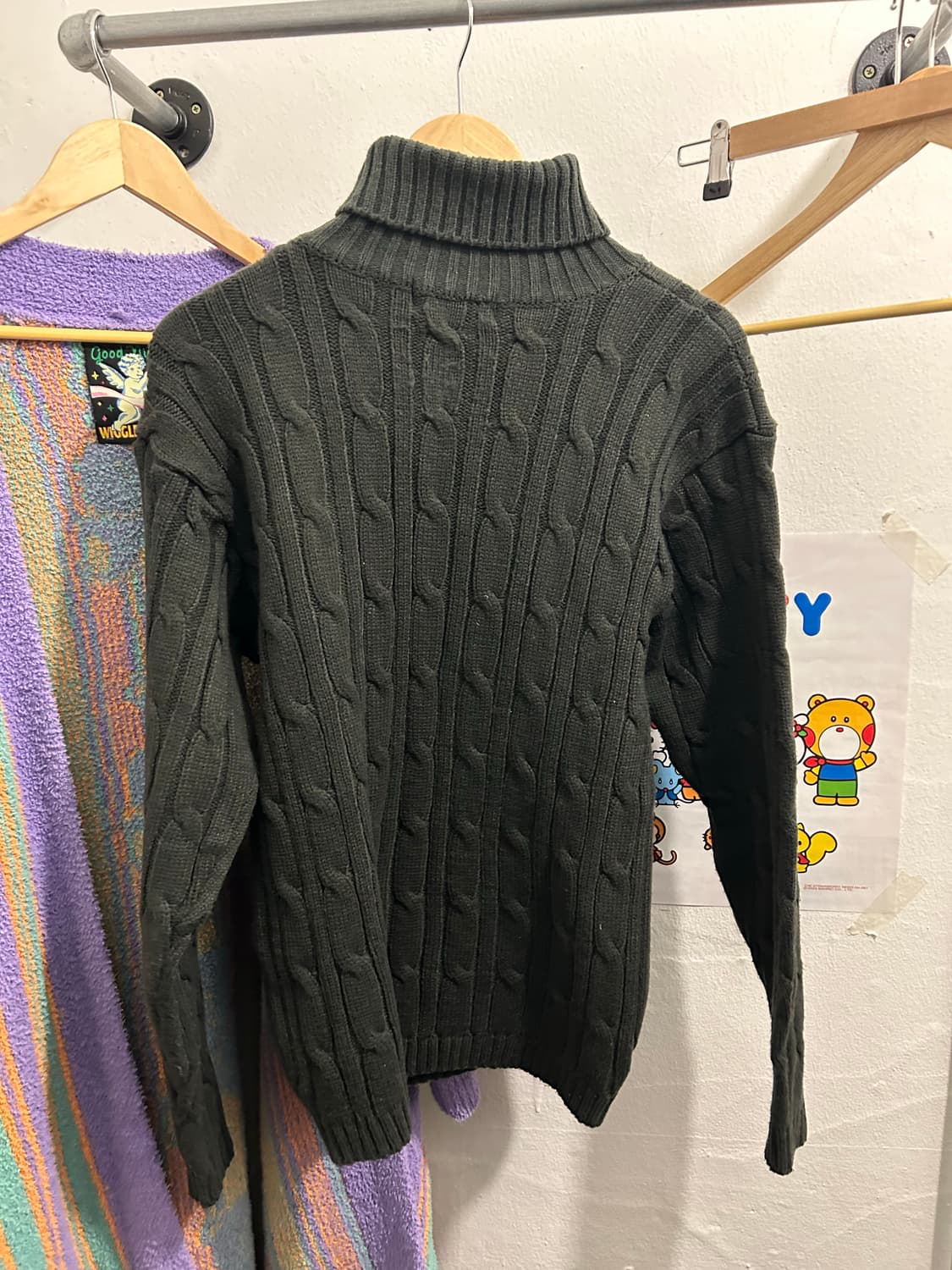 폴로 랄프로렌 케이블 터틀넥 니트 스웨터 상품이미지6