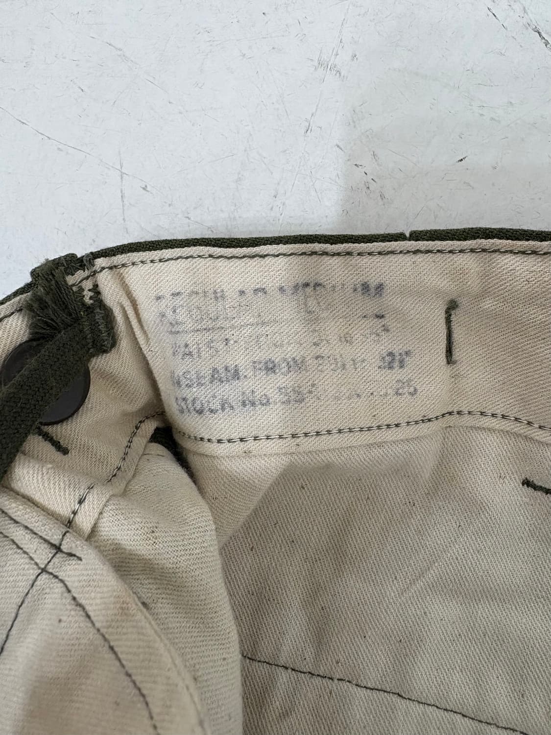 50's U.S Army M-1951 Serge Wool Pant 상품이미지7