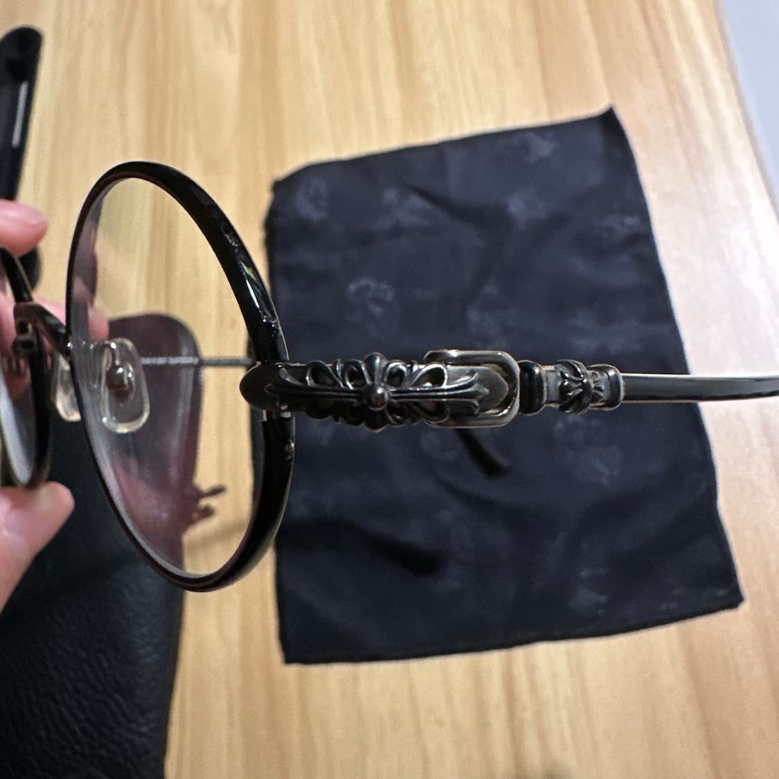 크롬하츠 울피에이 아시안 핏 블랙 WOLFY-A BK 상품이미지2