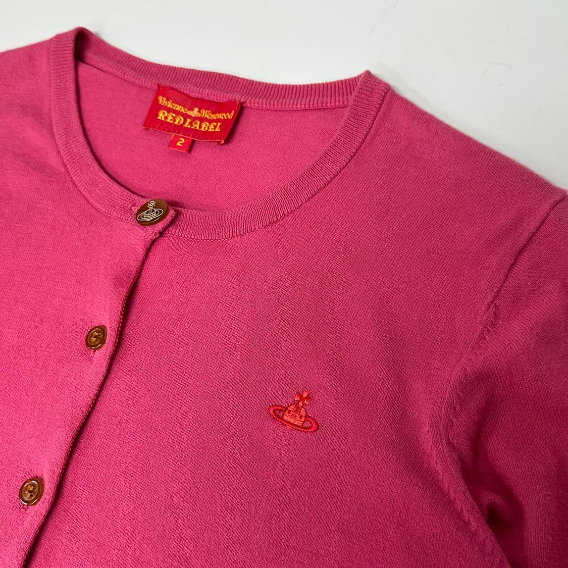 비비안웨스트우드 로고 가디건 상품이미지4