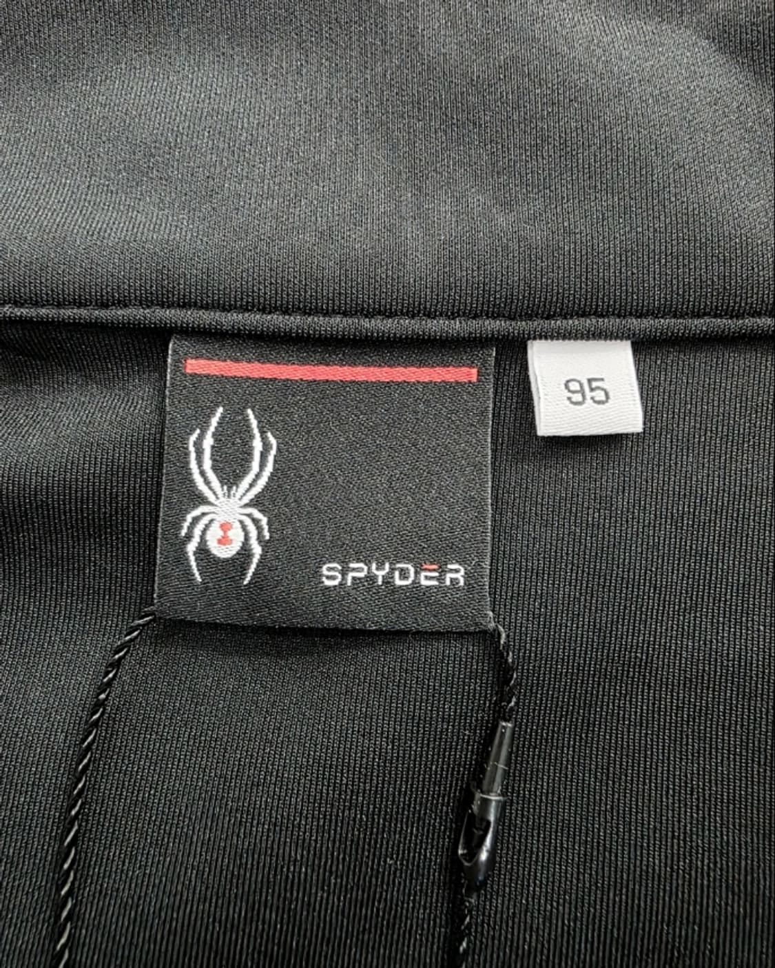 (새상품) 스파이더 블랙 집업 자켓 95 상품이미지8