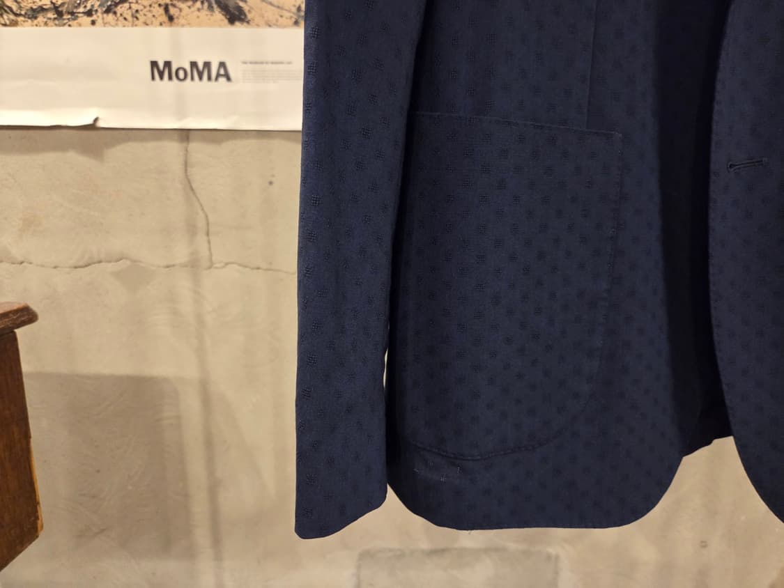 라르디니 네이비 홉색 자켓 상품이미지8