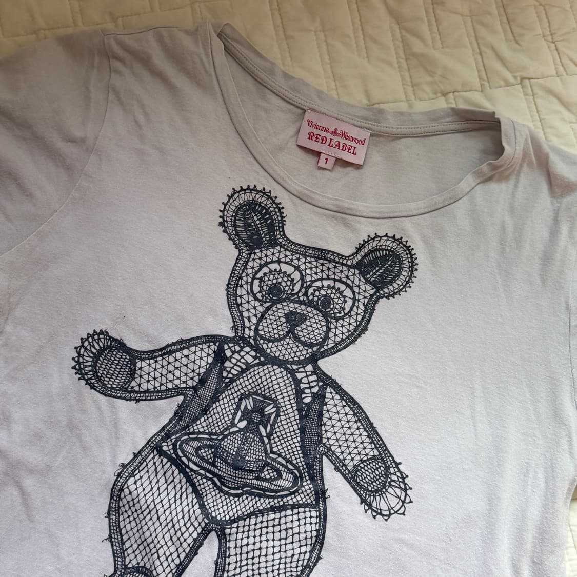 비비안 웨스트우드 Red label teddy T 상품이미지4