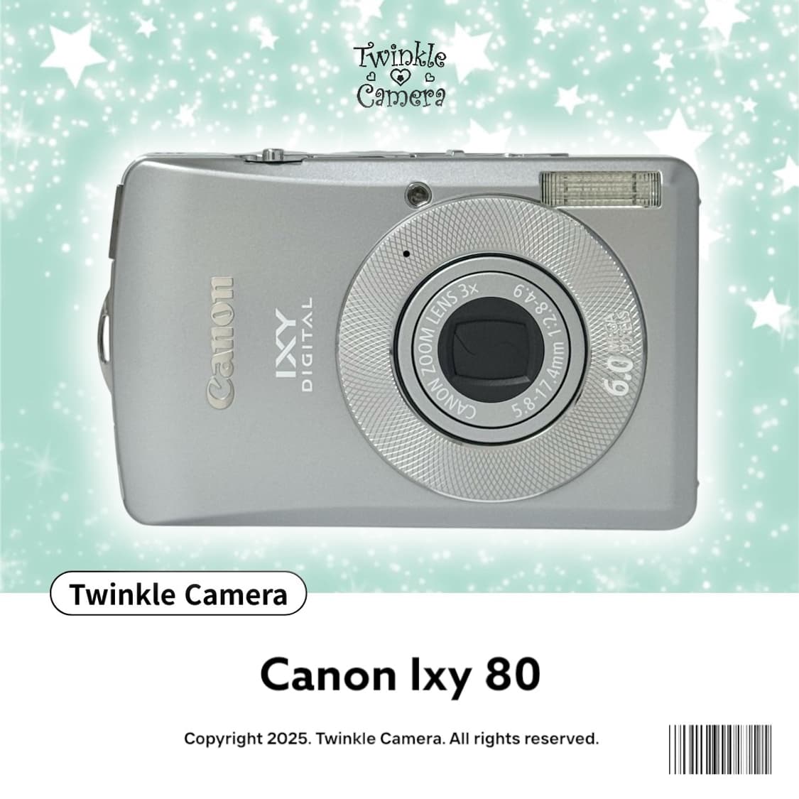 Canon ixy digital 80 캐논 익시 80 (익서스65) 상품이미지1