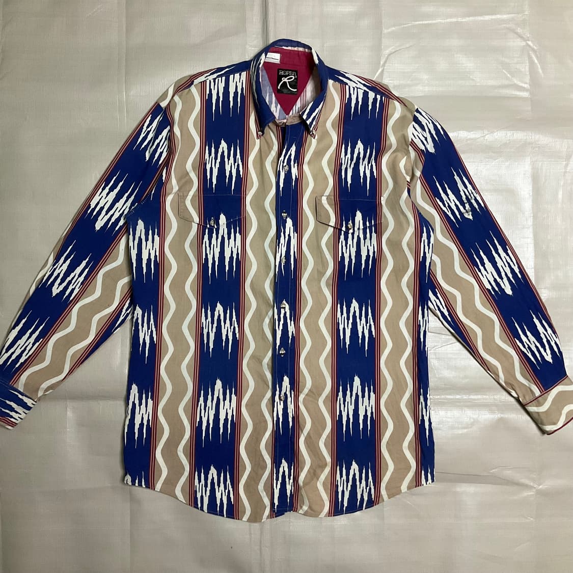 빈티지 웨스턴 패턴셔츠 상품이미지2