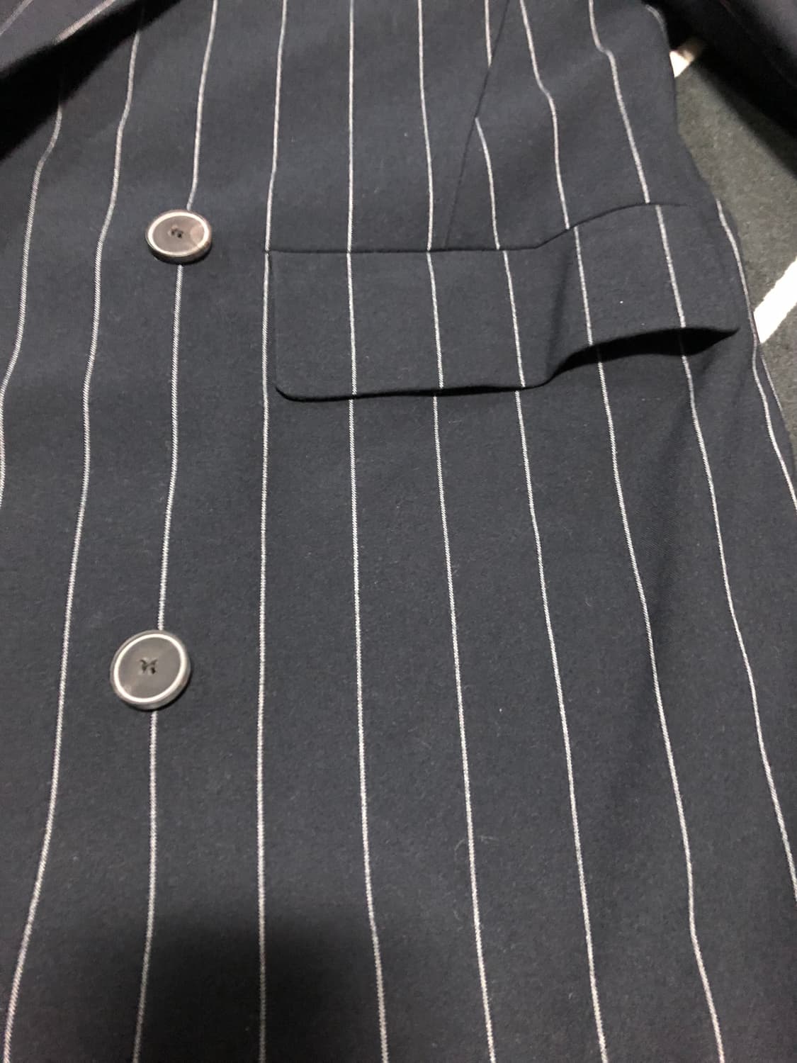 (새제품80%할인초특가)리버클래시 더블레스트라이프 코트/옴므 준지 우영미 상품이미지5